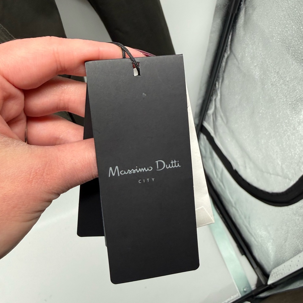 NWT Massimo Dutti Elegant Green Blazer size 40 - Picture 2 of 6